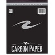 Roaring Spring Carbon Paper Tablet - 8.5" x 11" - 10 / Pack - Black