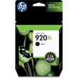 HP 920XL Black Ink Cartridge - Black - Inkjet - 1200 Page - 1 Each HP 920XL Black Ink Cartridge - Black - Inkjet - 1200 Page - 1 Each