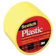 Scotch Extra Stretchy Colored Plastic Tape - 1.5" Width x 125" Length - 1 / Roll - Yellow Scotch Extra Stretchy Colored Plastic Tape - 1.5" Width x 125" Length - 1 / Roll - Yellow