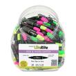 Zebra Pen Pen/Highlighter Combo - 1 mm Pen Point Size - Chisel Marker Point Style - Black Ink, Fluorescent Yellow Ink - Assorted Barrel - 204 / Pack