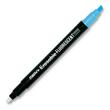 Marvy Erasable Highlighter - Chisel Marker Point Style - Fluorescent Blue Ink - 1 Each