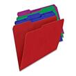 Ampad Recycled Top Tab File Folder - Letter - 8.5" x 11" - 1/3 Tab Cut - 0.75" Expansion - 24 / Pack - 11pt. - Assorted Ampad Recycled Top Tab File Folder - Letter - 8.5" x 11" - 1/3 Tab Cut - 0.75" Expansion - 24 / Pack - 11pt. - Assorted