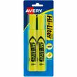 Avery Hi-Liter Desk Style Highlighter - Chisel Marker Point Style - Fluorescent Yellow Ink - 1 Pack Avery Hi-Liter Desk Style Highlighter - Chisel Marker Point Style - Fluorescent Yellow Ink - 1 Pack