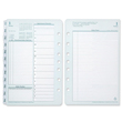 Franklin Covey 35421 Classic Planner Refill - 5.5" x 8.5" - July till June - Green, White