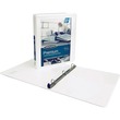 Wilson Jones CleanView Locking View Binder - Letter - 8.5" x 11" - 1" Capacity - 1 Each - White