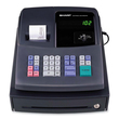 Sharp XEA106 Cash Register - 80 PLUs - 4 Clerks - 8 Departments