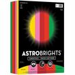Astro Astrobrights Card Stock Paper - Letter - 8.5" x 11" - 65lb - 250 / Pack - Gamma Green, Orbit Orange, Pulsar Pink, Re-entry Red, Solar Yellow Astro Astrobrights Card Stock Paper - Letter - 8.5" x 11" - 65lb - 250 / Pack - Gamma Green, Orbit Orange, Pulsar Pink, Re-entry Red, Solar Yellow