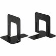 Business Source Book Supports with Poly Base - 5.3" x 4.09" x 5.07" - Steel - Black Business Source Book Supports with Poly Base - 5.3" x 4.09" x 5.07" - Steel - Black
