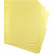 Business Source Plain Tab Index - 8 x Tab Write-on - 8.5" x 11" - 24 / Box - Canary Tab Business Source Plain Tab Index - 8 x Tab Write-on - 8.5" x 11" - 24 / Box - Canary Tab