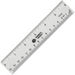 Business Source 32358 Ruler - 6" Length - 1/16 Graduations - Imperial, Metric Measuring System - Acrylic - 1 Each - Clear Business Source 32358 Ruler - 6" Length - 1/16 Graduations - Imperial, Metric Measuring System - Acrylic - 1 Each - Clear
