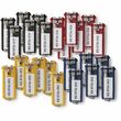 Durable Office Products Key Tag - 24 / Pack - Black, Red, Yellow, Dark Blue