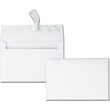 Quality Park Greeting Card/Invitation Envelope - 5.75" x 8.75" - Peel and Seal - 100 / Box - White Quality Park Greeting Card/Invitation Envelope - 5.75" x 8.75" - Peel and Seal - 100 / Box - White