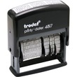 U.S. Stamp & Sign Business Stamp - 2" x 0.38" - 4 Bands - Black U.S. Stamp & Sign Business Stamp - 2" x 0.38" - 4 Bands - Black