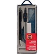 Chartpak Geometry Set - 8 Piece(s) - Black, Silver