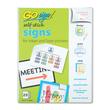 Pacon GoSign! GS2000 Self-adhesive Paper - Letter - 8.50" x 11" - 25 / Pack - White Pacon GoSign! GS2000 Self-adhesive Paper - Letter - 8.50" x 11" - 25 / Pack - White