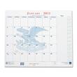 Unicor 751015453739 Calendar - Monthly - 18" x 22" - January - 2011 till January - 2012 - 1 Month Per 1 Page(s) - Paper - White