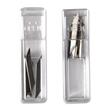 Helix Retractable Utility Knife Replacement Blade - 20 / Pack - Silver