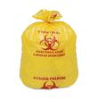 Stout Infectious Linen Collection Trash Bag - 43" x 30.50" - 1.20 mil Thickness - Resin - 100/Case - Yellow Stout Infectious Linen Collection Trash Bag - 43" x 30.50" - 1.20 mil Thickness - Resin - 100/Case - Yellow