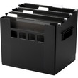 Pendaflex Super DecoFlex Desktop File - Letter - External Dimensions 11.8" Height x 12.0" Width x 10.0" Depth - Plastic - Black