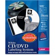 Avery Matte White Film DVD Labeling System - White Avery Matte White Film DVD Labeling System - White