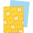 Wausau Paper Heavyweight Exact Index Paper - Letter - 8.5" x 11" - 90lb - Smooth - 250 / Pack - Blue Wausau Paper Heavyweight Exact Index Paper - Letter - 8.5" x 11" - 90lb - Smooth - 250 / Pack - Blue