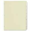 Sparco Ring Binder Index Divider - 8 x Tab - 8.5" x 11" - 8 / Set - Clear Tab