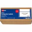 Avery Mailing Label - 4" Width x 1.93" Length - Permanent - 5000 / Box - White Avery Mailing Label - 4" Width x 1.93" Length - Permanent - 5000 / Box - White