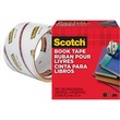 Scotch Transparent Tape - 3" Width x 15yd Length - 3" Core - Stretchable - 1 Roll - Clear
