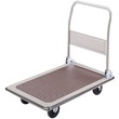Safco FoldAway Platform Truck - Folding Handle - 900 lb Capacity - 4 - Steel, Vinyl24" x 34" x 36" - Tropic Sand Safco FoldAway Platform Truck - Folding Handle - 900 lb Capacity - 4 - Steel, Vinyl24" x 34" x 36" - Tropic Sand