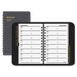 At-A-Glance Telephone and Address Book - 2.5" x 3.75" - Leather Cover - Black At-A-Glance Telephone and Address Book - 2.5" x 3.75" - Leather Cover - Black