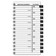 At-A-Glance 80-909-10 Telephone and Address Refill - 3.25" x 6.25" - White At-A-Glance 80-909-10 Telephone and Address Refill - 3.25" x 6.25" - White