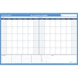 At-A-Glance Undated Horizontal Wall Planner - Monthly - 36" x 24" - Blue, Gray At-A-Glance Undated Horizontal Wall Planner - Monthly - 36" x 24" - Blue, Gray