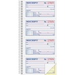 Adams Wire Bound Money/Rent Receipt Books - 200 Sheet(s) - Wire Bound - 2 Part - 11" x 5.25" Form Size - Assorted - 1Each Adams Wire Bound Money/Rent Receipt Books - 200 Sheet(s) - Wire Bound - 2 Part - 11" x 5.25" Form Size - Assorted - 1Each
