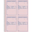 Adams Carbonless Important Message Pad - 200 Sheet(s) - Spiral Bound - 2 Part - Carbonless - 11" x 8.5" Sheet Size - Assorted - 1Each Adams Carbonless Important Message Pad - 200 Sheet(s) - Spiral Bound - 2 Part - Carbonless - 11" x 8.5" Sheet Size - Assorted - 1Each