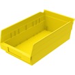 Akro-Mils Shelf Bin - 4" x 6.62" x 11.62" - Polypropylene - Yellow Akro-Mils Shelf Bin - 4" x 6.62" x 11.62" - Polypropylene - Yellow