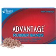 Alliance Rubber Advantage Rubber Bands - Size: 10 - 1.25" Length x 0.06" Width - Biodegradable - 1 Box - Natural Alliance Rubber Advantage Rubber Bands - Size: 10 - 1.25" Length x 0.06" Width - Biodegradable - 1 Box - Natural