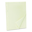 Ampad Green Tint Engineer Pad - 100 Sheet - 15lb - Letter 8.5" x 11" - 1 Pad - Green Tint