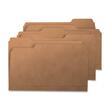 Ampad Recycled File Folder - Letter - 8.5" x 11" - 1/3 Tab Cut - 0.75" Expansion - 100 / Box - 11pt. - Brown Ampad Recycled File Folder - Letter - 8.5" x 11" - 1/3 Tab Cut - 0.75" Expansion - 100 / Box - 11pt. - Brown