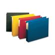 Ampad Recycled Hanging File Pocket - 3.5" Expansion - 8.5" x 11" - Letter - 4 / Pack - Assorted