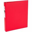 Avery Economy Reference Ring Binder - Letter - 8.5" x 11" - 175 Sheet - 1" Capacity - 1 Each - Red
