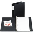 Avery 4 Ring Vinyl Legal Binder - Legal - 8.5" x 14" - 175 Sheet x 1" Capacity - 1 Each - Black