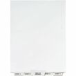Avery Bottom Tab Legal Exhibit Divider - 26 x Tab Printed A - Z - 26 Tab(s)/Set - 8.5" x 11" - 1 / Set - White Divider - Clear Tab
