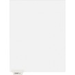 Avery Individual Bottom Tab Legal Exhibit Dividers - 1 x Tab Printed Exhibit A - 8.5" x 11" - 25 / Pack - White Divider - White Tab
