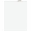 Avery Individual Bottom Tab Legal Exhibit Dividers - 1 x Tab Printed Exhibit B - 8.5" x 11" - 25 / Pack - White Divider - White Tab