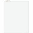 Avery Individual Bottom Tab Legal Exhibit Dividers - 1 x Tab Printed Exhibit E - 5 Tab(s)/Set - 8.5" x 11" - 25 / Pack - White Divider - White Tab