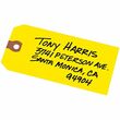 Avery Colored Shipping Tag - 4.75" x 2.37" - 1000 / Box - Yellow
