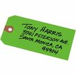 Avery Colored Shipping Tag - 4.75" x 2.37" - 1000 / Box - Green