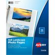 Avery Horizontal Photo Pages3-Ring Binding - 3-Hole Punched Avery Horizontal Photo Pages3-Ring Binding - 3-Hole Punched