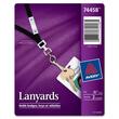 Avery Adjustable Safety Neck Lanyard - Black Avery Adjustable Safety Neck Lanyard - Black