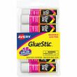 Avery Glue Stick Bonus Pack - 0.26oz - 18 / Pack - White